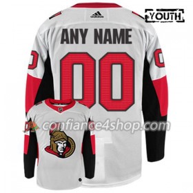 Adidas Maillot de Hockey Ottawa Senators Personnaliser Blanc Authentic - Enfant